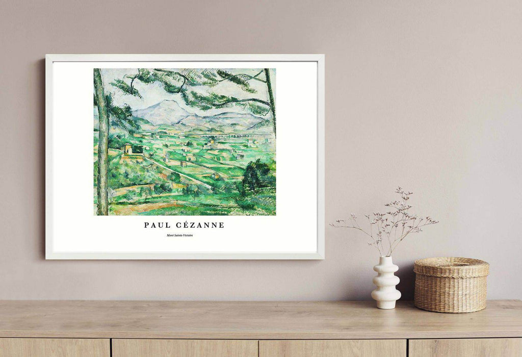 "Paul Cezanne - Mont Sainte-Victoire Poster - Hakyarts"