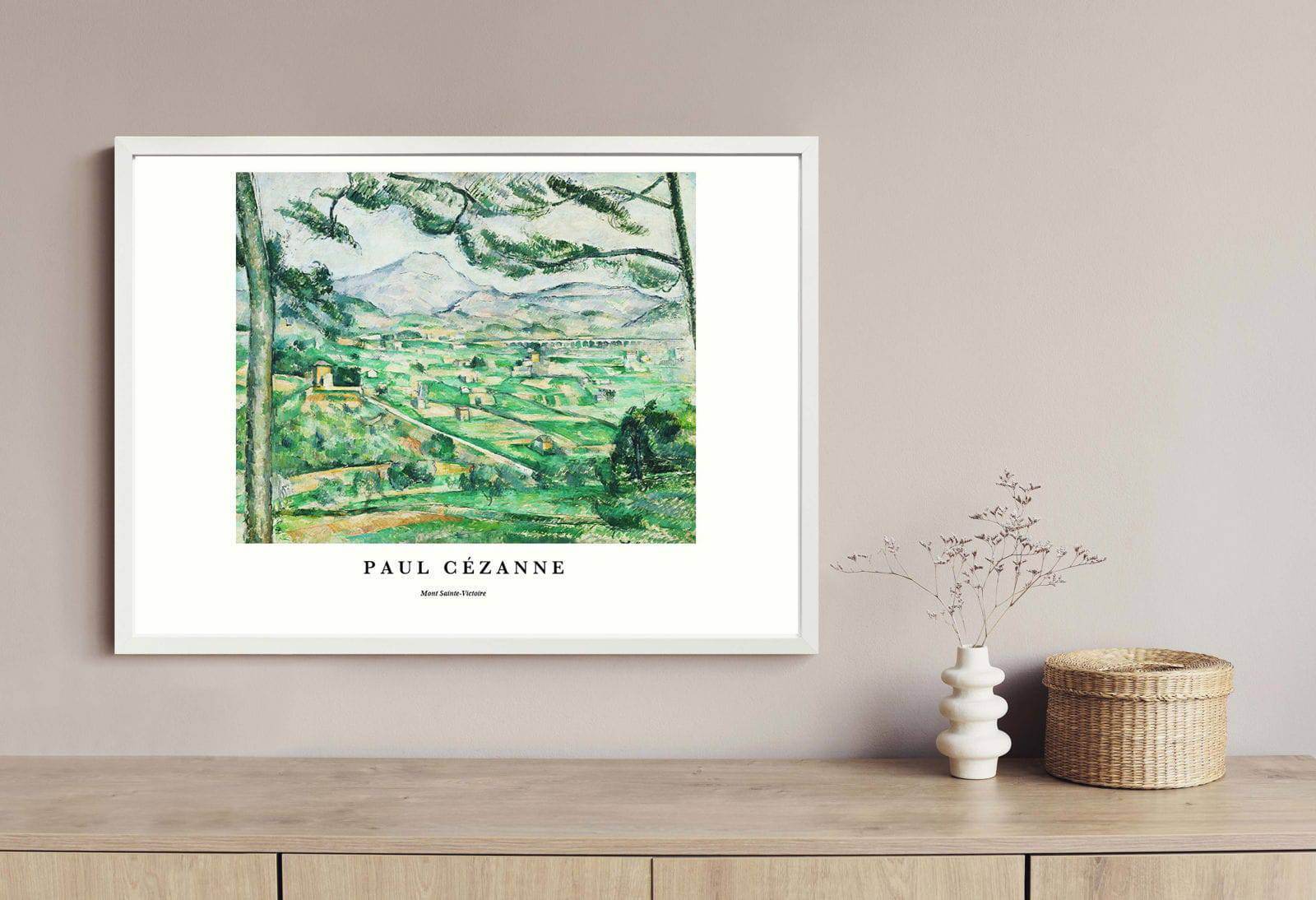 "Paul Cezanne - Mont Sainte-Victoire Poster - Hakyarts"