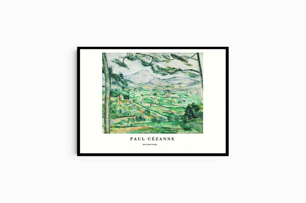 "Paul Cezanne - Mont Sainte-Victoire Poster - Hakyarts"
