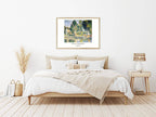 "Paul Cezanne - Le Bassin du Jas de Bouffan Poster - Hakyarts"