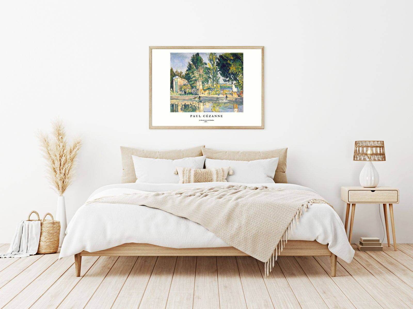 "Paul Cezanne - Le Bassin du Jas de Bouffan Poster - Hakyarts"