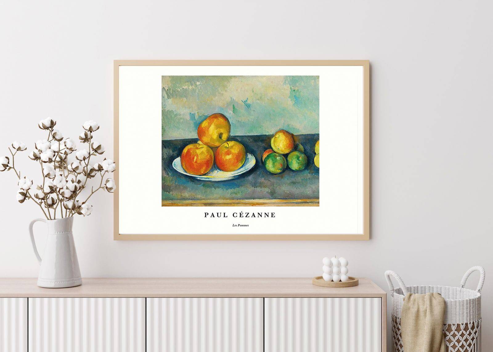 "Paul Cezanne - Les Pommes Poster"