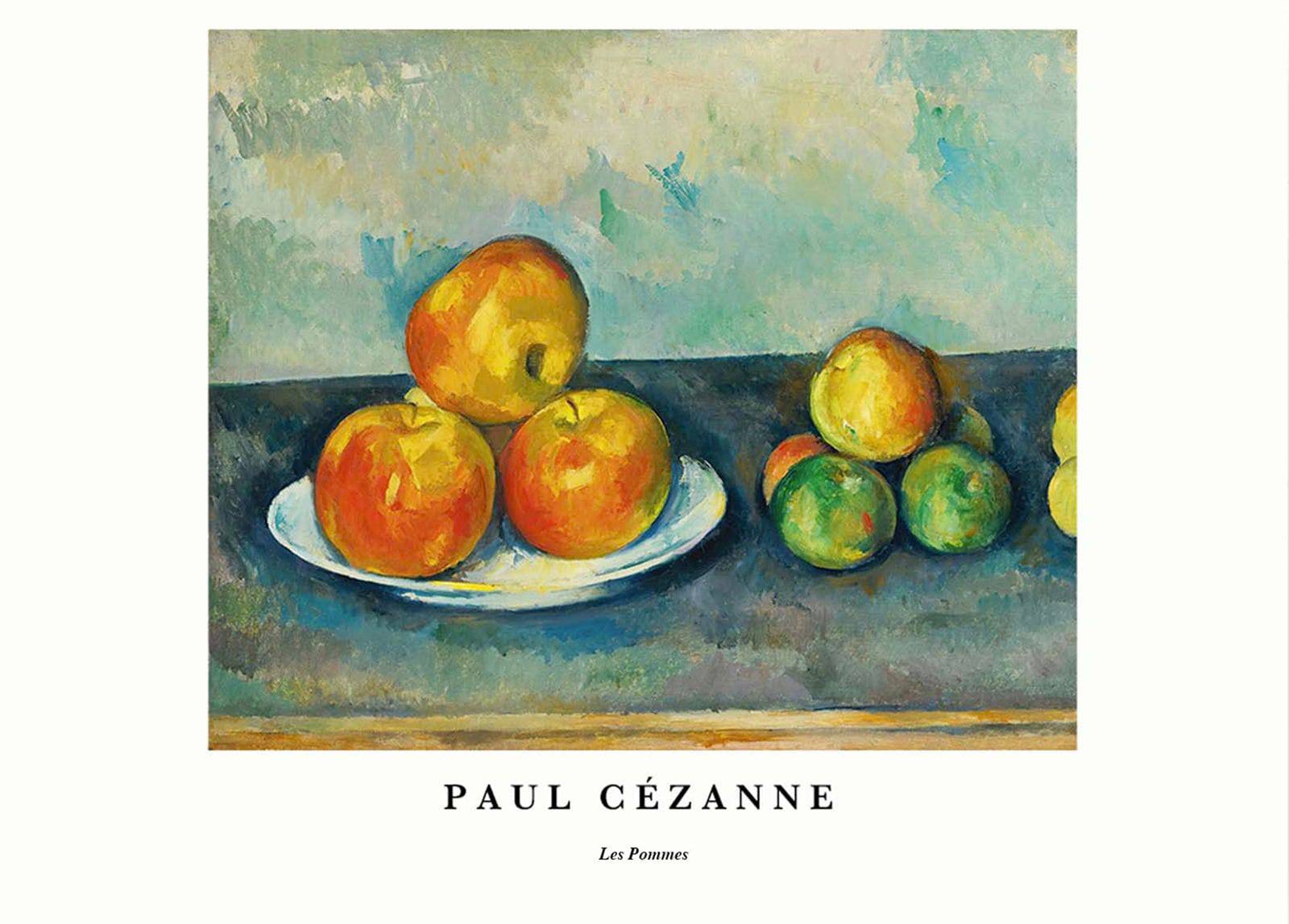 "Paul Cezanne - Les Pommes Poster"