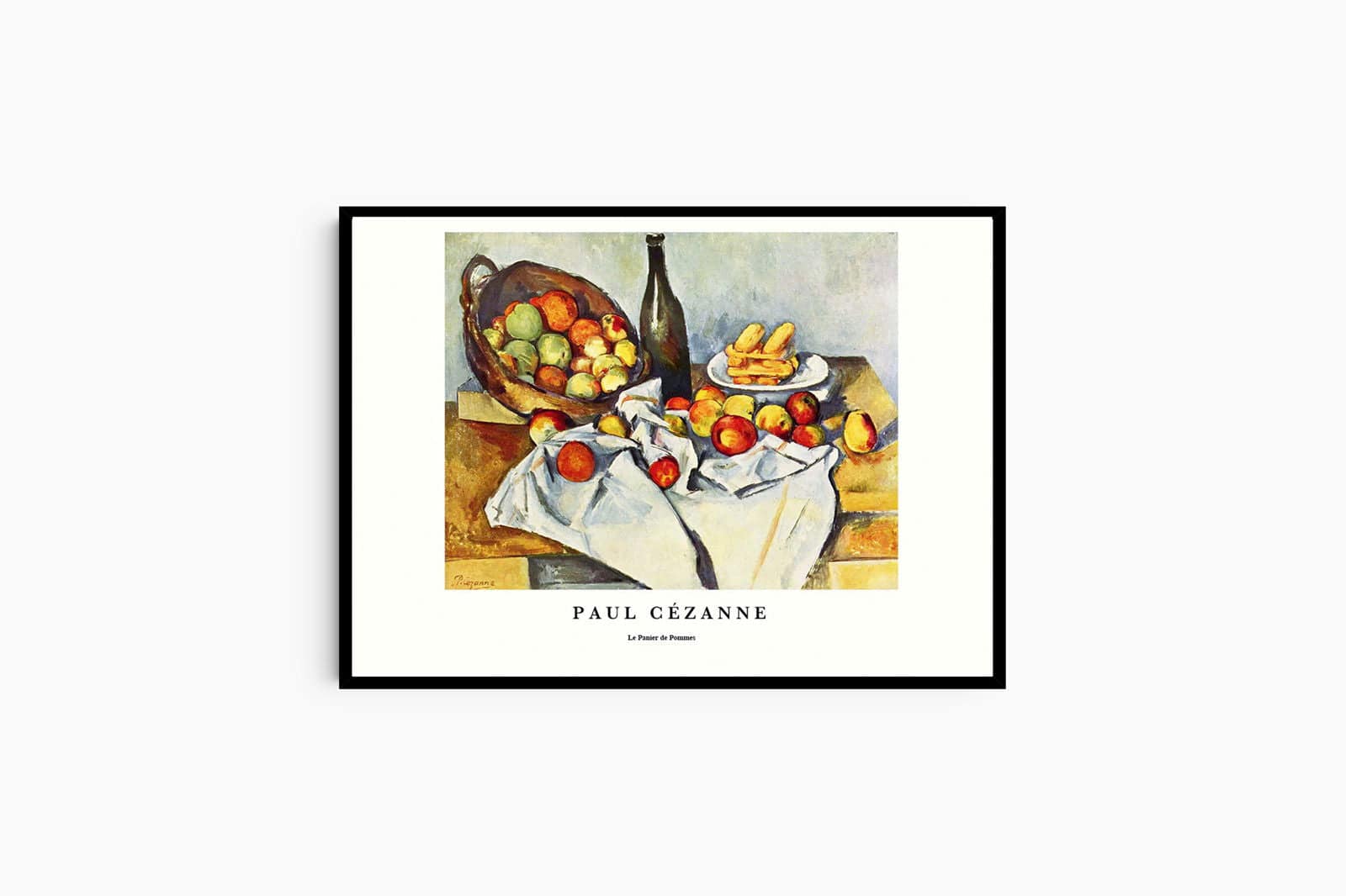 "Paul Cezanne - Le Panier des Pommes Poster"