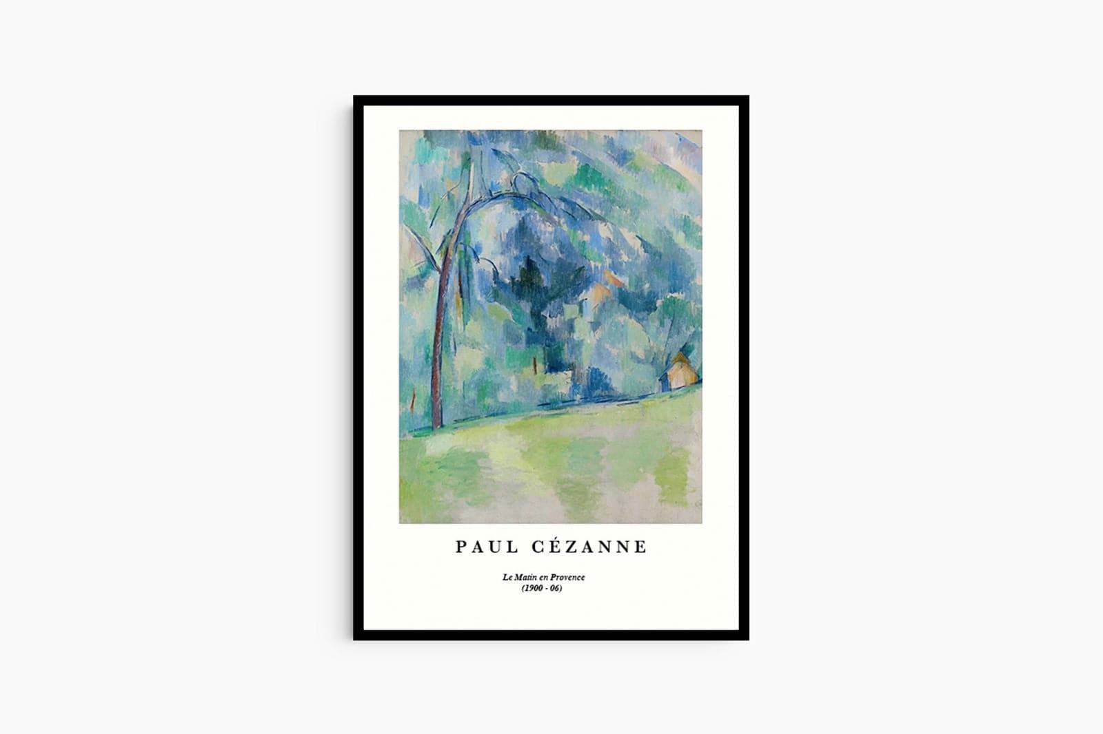 "Paul Cezanne - Le Matin en Provence Poster - Hakyarts"
