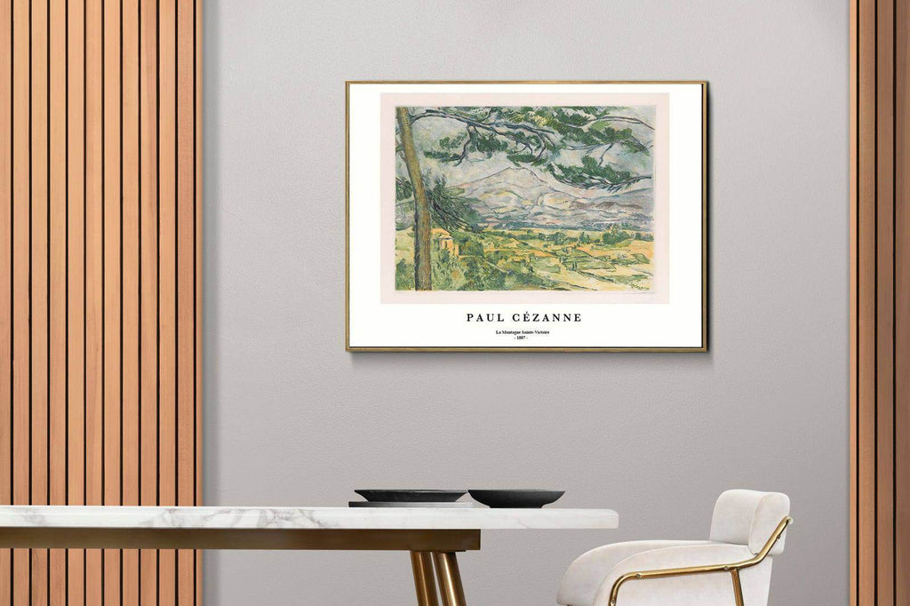 "Paul Cezanne - La Montagne Sainte-Victoire Poster - Hakyarts"
