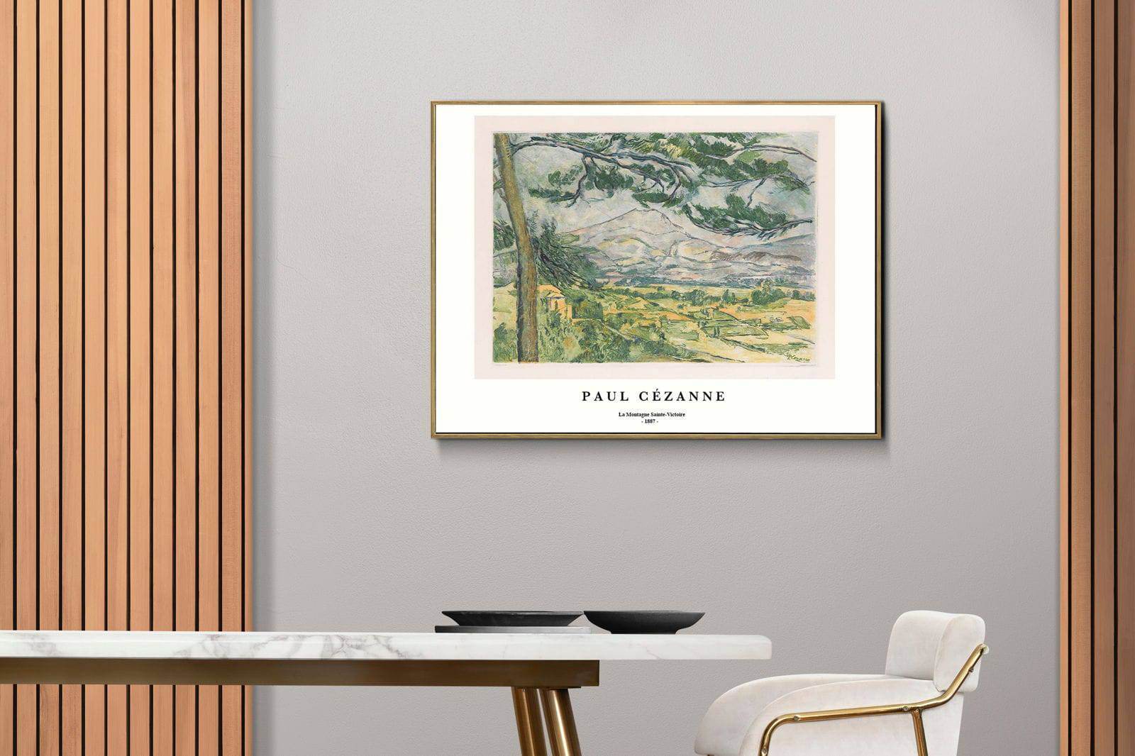 "Paul Cezanne - La Montagne Sainte-Victoire Poster - Hakyarts"