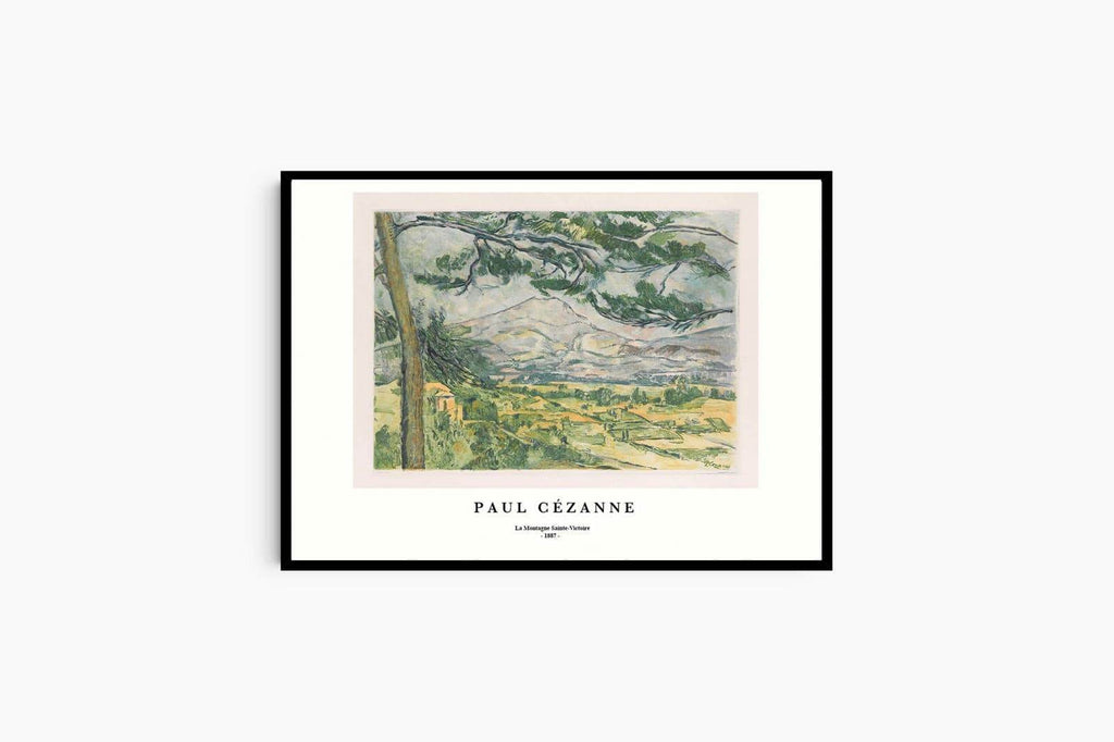 "Paul Cezanne - La Montagne Sainte-Victoire Poster - Hakyarts"