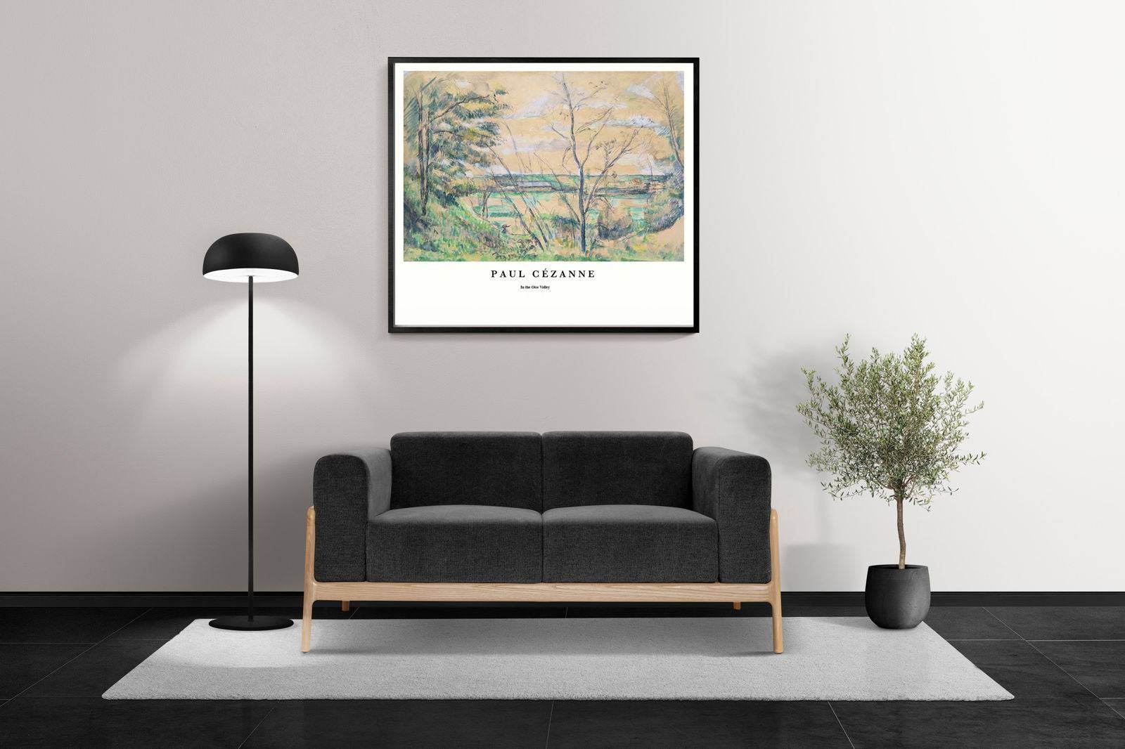 "Paul Cezanne - In The Oise Valley Poster - Hakyarts"