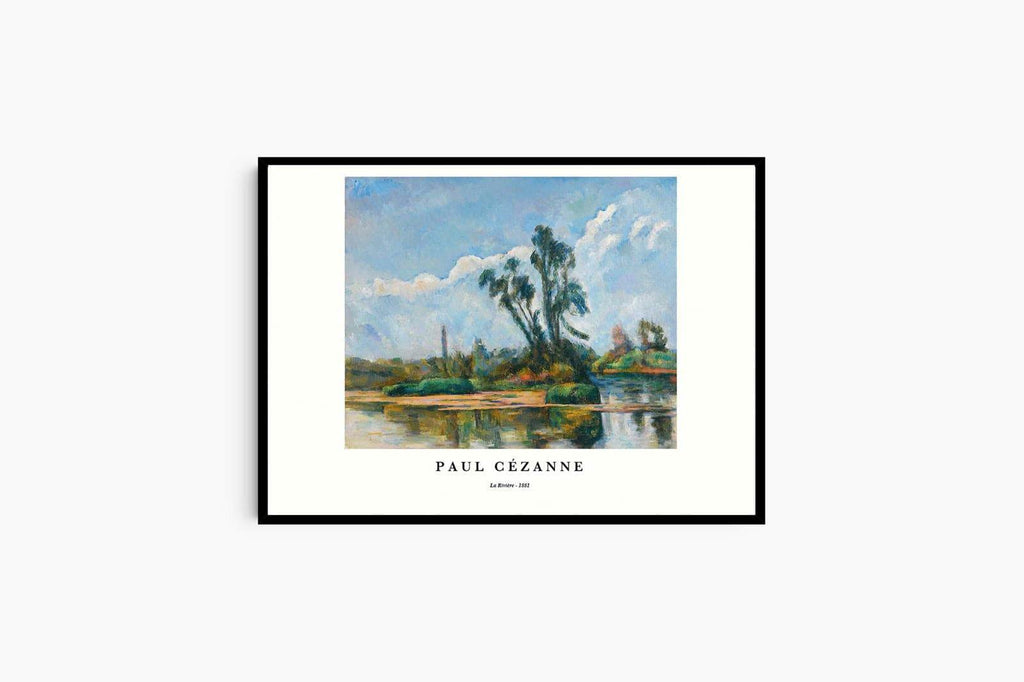 "Paul Cezanne - La Rivi√®re Poster - Hakyarts"