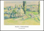 "Paul Cezanne - La C√¥te du Jallais Pontoise Poster - Hakyarts"