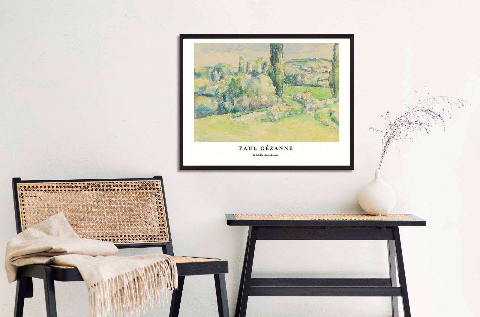 "Paul Cezanne - La C√¥te du Jallais Pontoise Poster - Hakyarts"