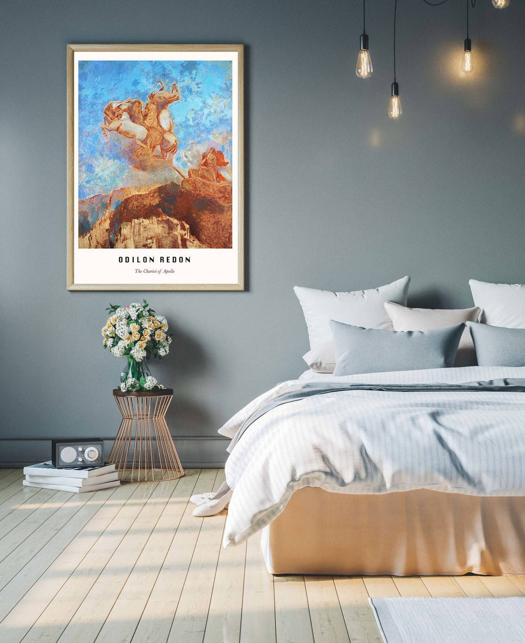 "Odilon Redon - The Chariot of Apollo Poster"