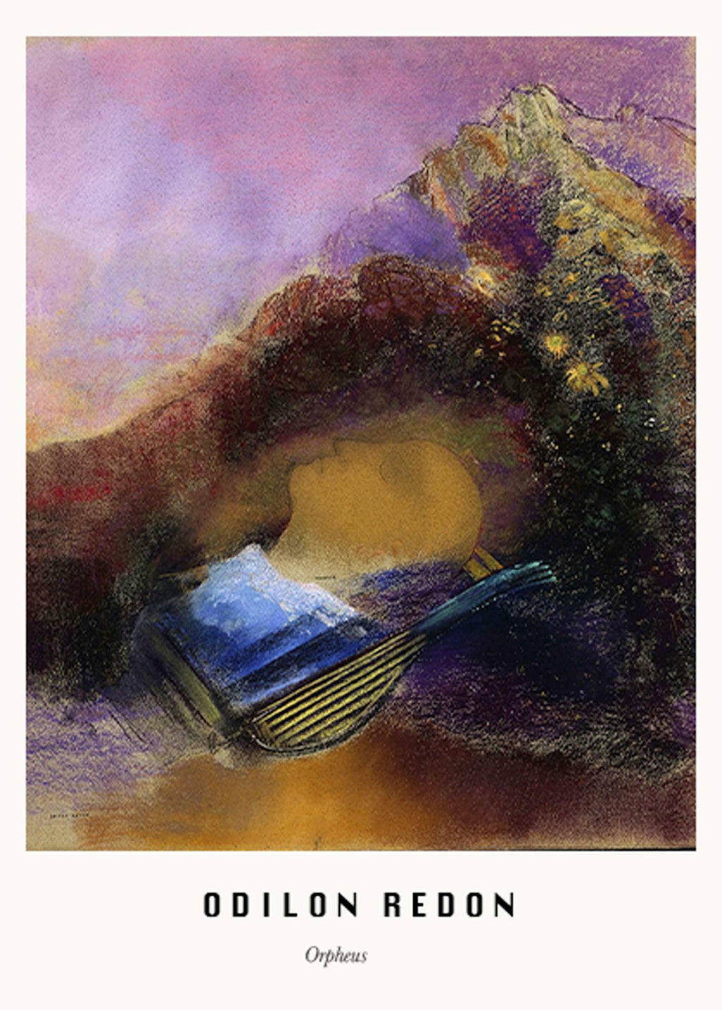 "Odilon Redon - Orpheus Poster"