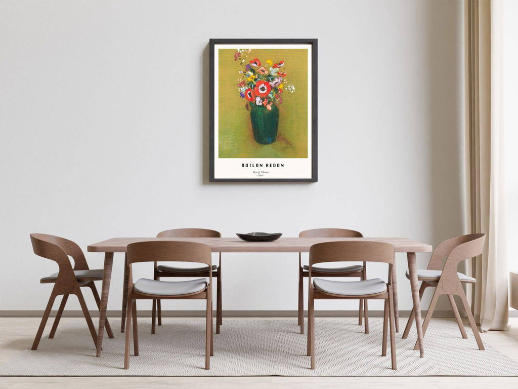 "Odilon Redon - Vase of Flowers Poster"