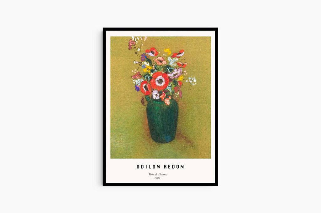 "Odilon Redon - Vase of Flowers Poster"