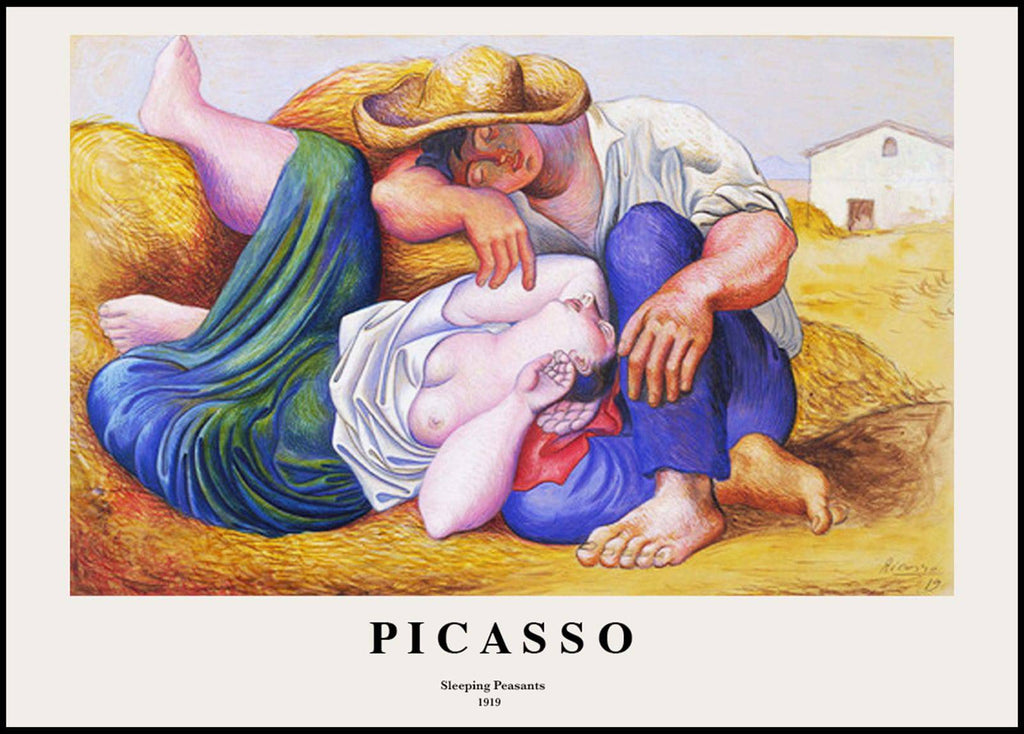 "Pablo Picasso - Sleeping Peasants Poster"