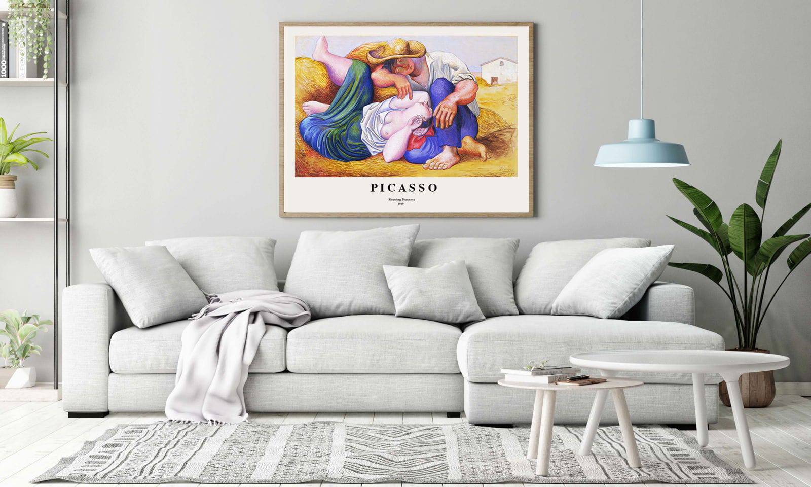 "Pablo Picasso - Sleeping Peasants Poster"