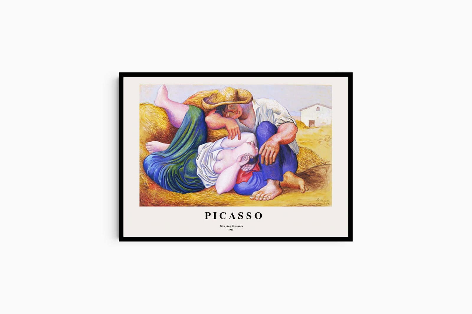 "Pablo Picasso - Sleeping Peasants Poster"