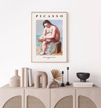 "Pablo Picasso - Nu Assis S'essuyant Le Pied Poster"