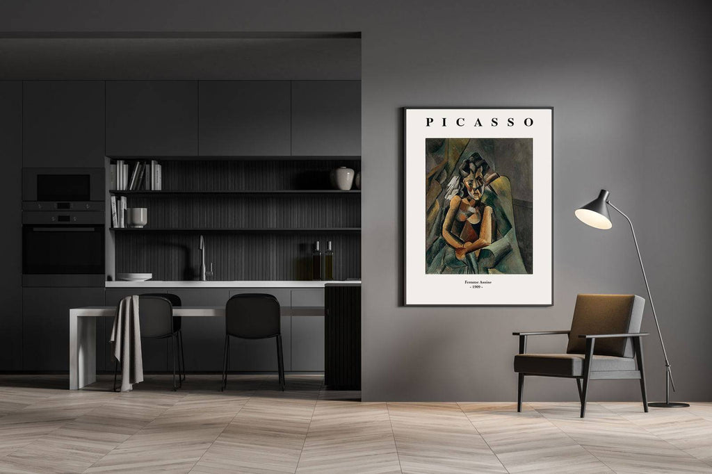 "Pablo Picasso - Femme Assise Poster"