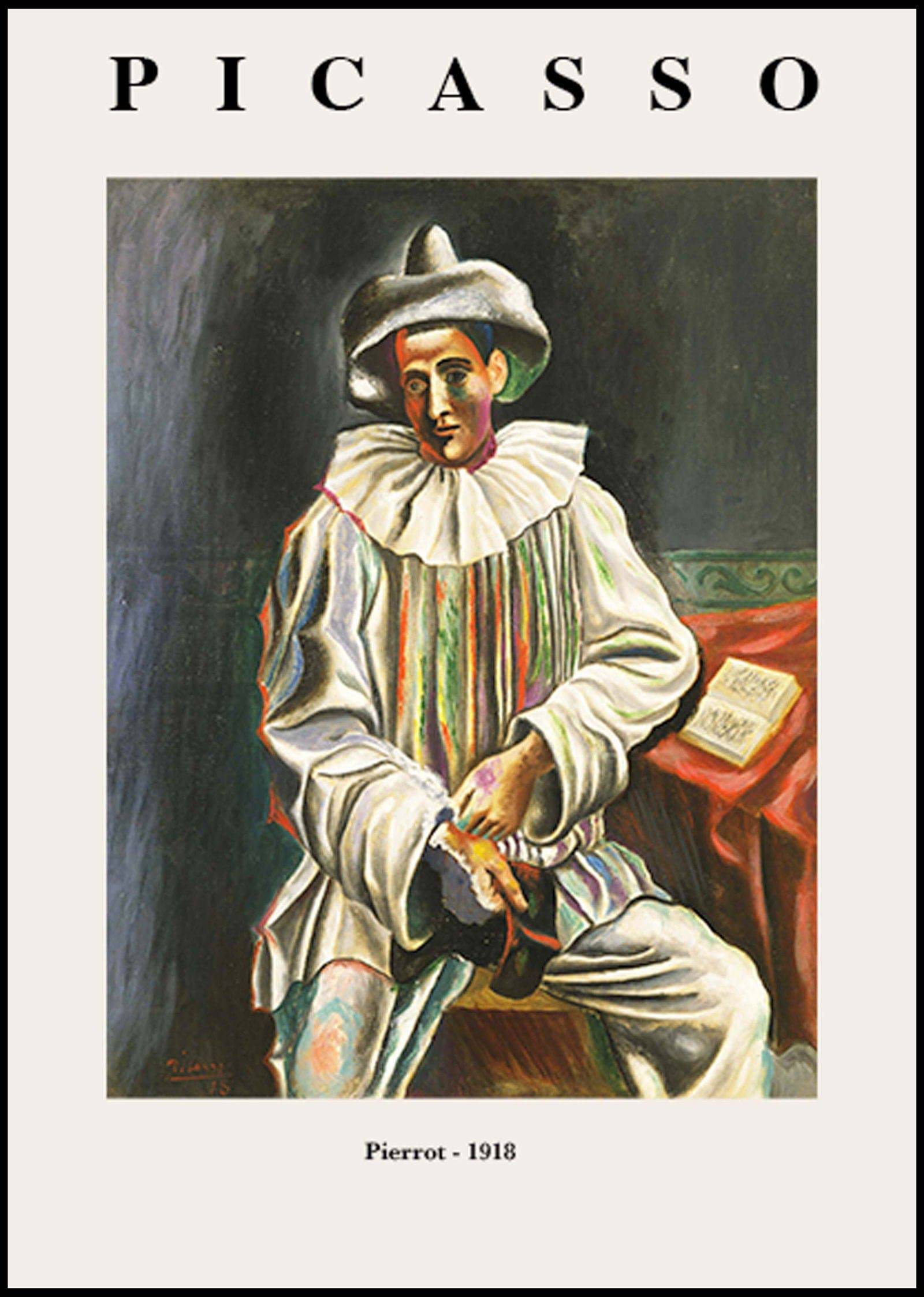 "Pablo Picasso - Pierrot Poster"
