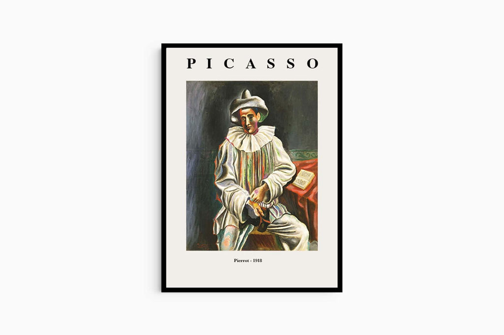 "Pablo Picasso - Pierrot Poster"