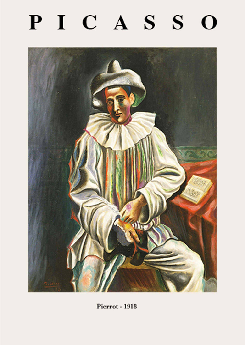 "Pablo Picasso - Pierrot Poster"