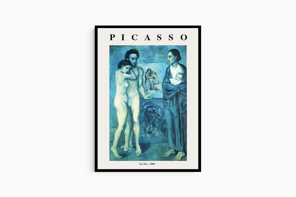 "Pablo Picasso - La Vie Poster"