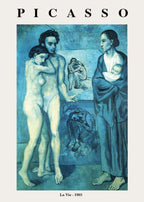 "Pablo Picasso - La Vie Poster"