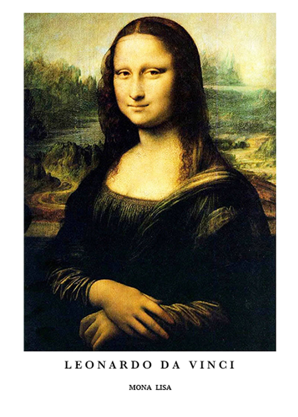 "Leonardo da Vinci - Mona Lisa Poster"