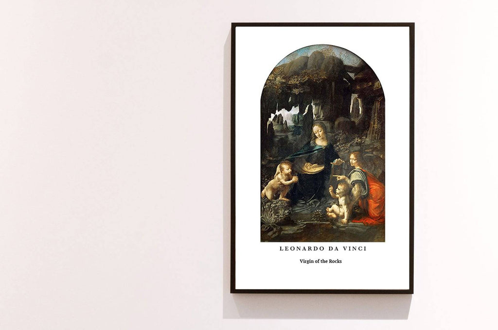 "Leonardo da Vinci - Virgin of the Rocks Poster"