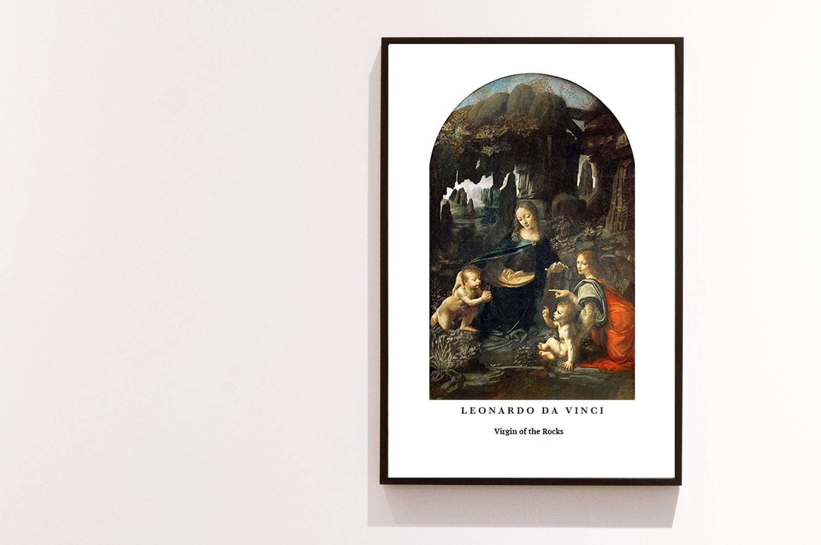"Leonardo da Vinci - Virgin of the Rocks Poster"