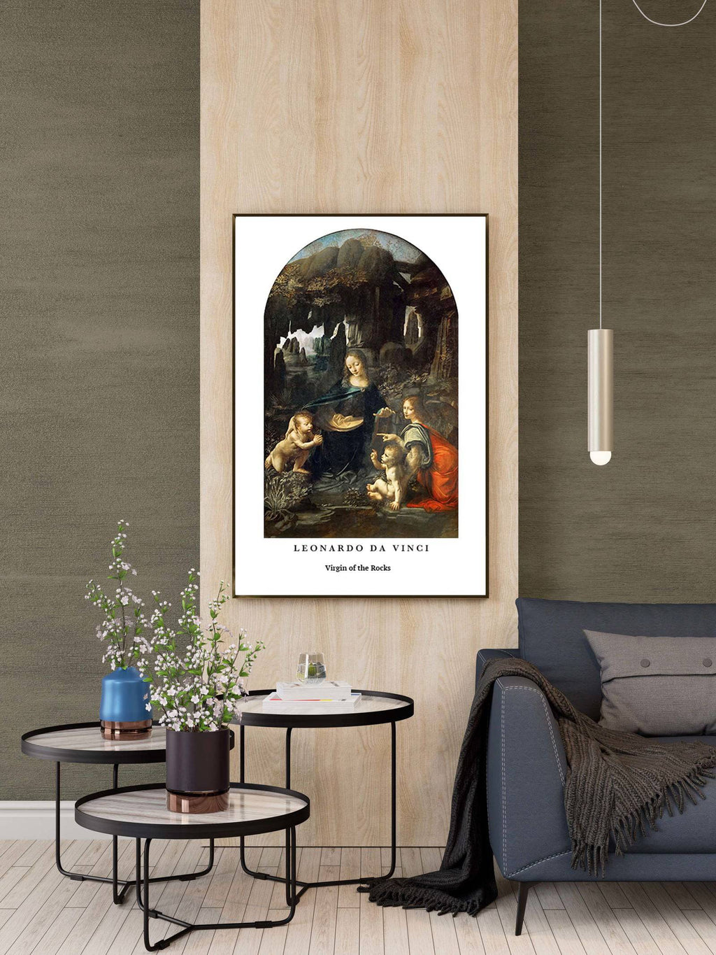 "Leonardo da Vinci - Virgin of the Rocks Poster"