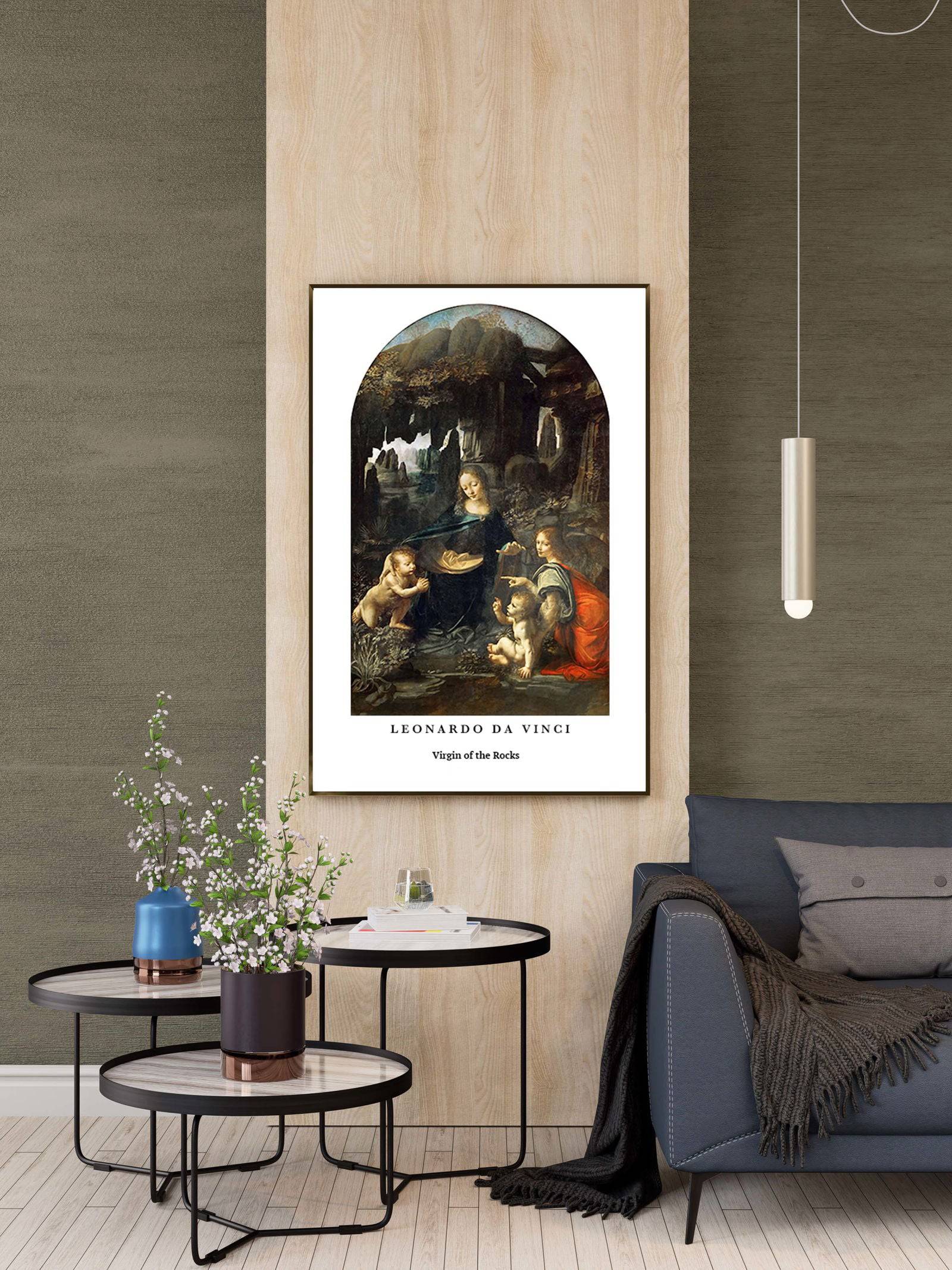 "Leonardo da Vinci - Virgin of the Rocks Poster"
