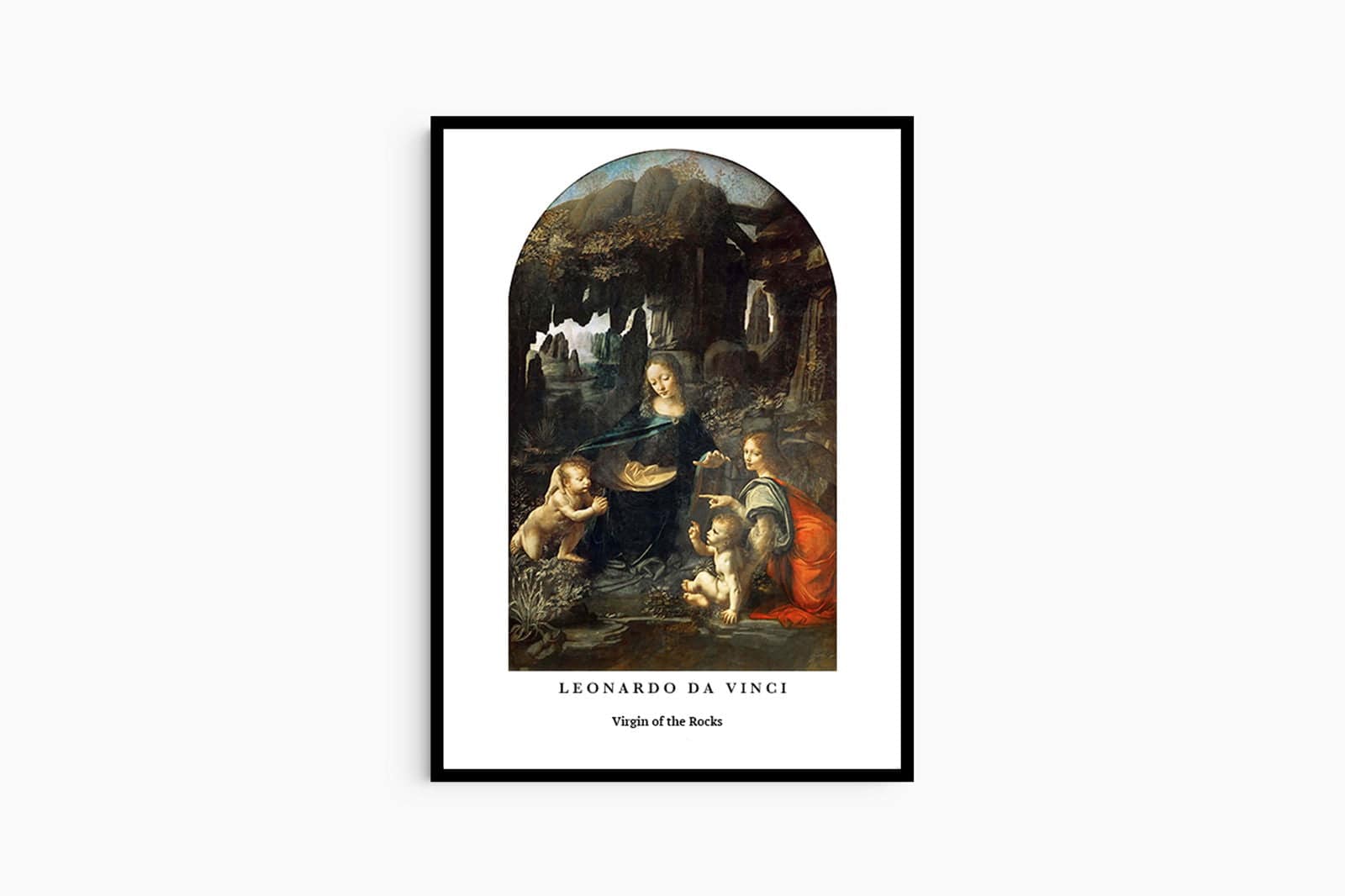 "Leonardo da Vinci - Virgin of the Rocks Poster"
