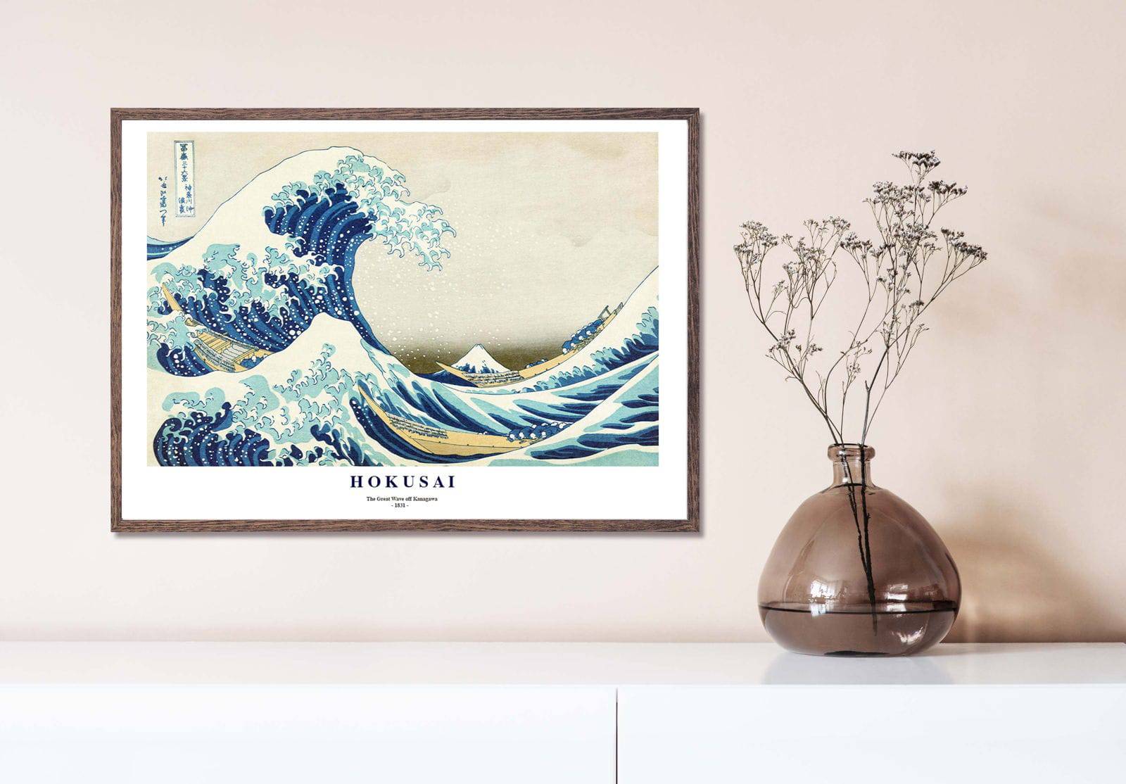 "Katsushika Hokusai - The Great Wave off Kanagawa Poster"