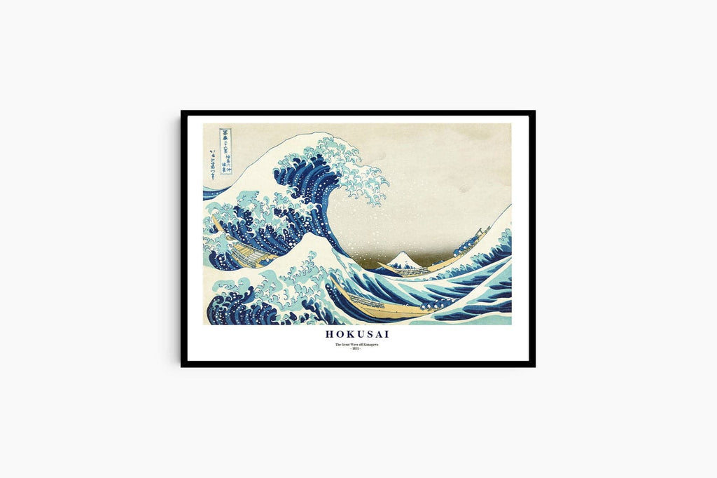 "Katsushika Hokusai - The Great Wave off Kanagawa Poster"