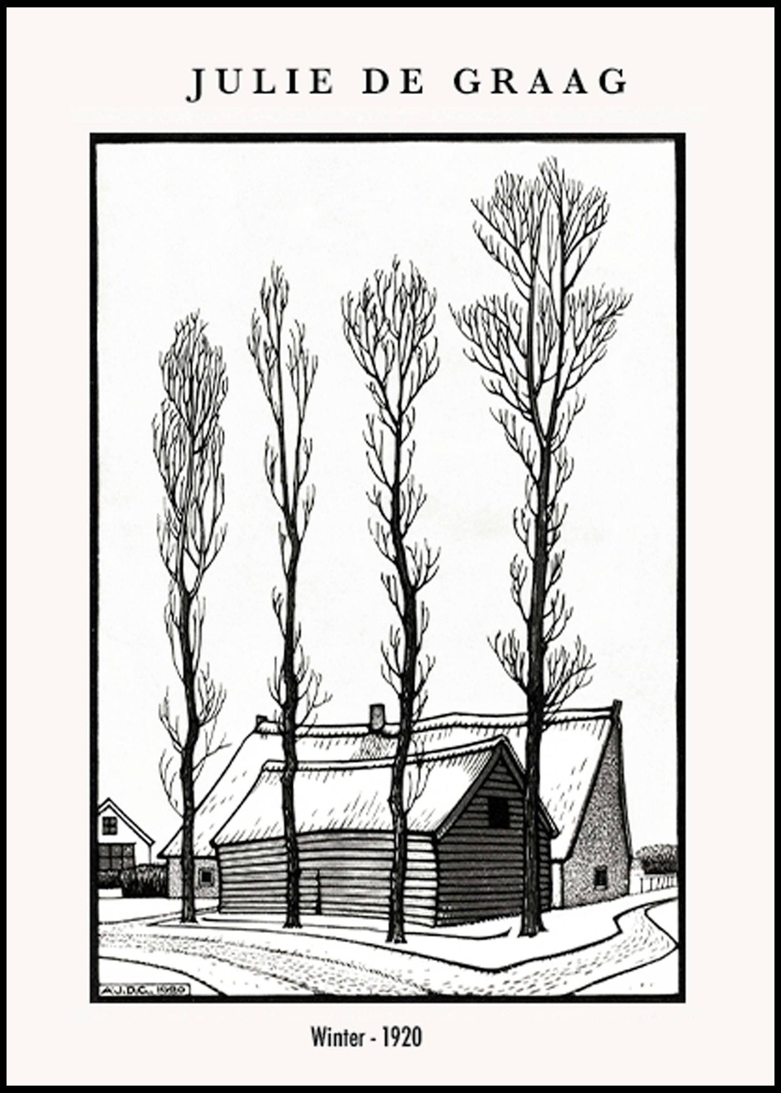 "Julie de Graag - Winter Poster"