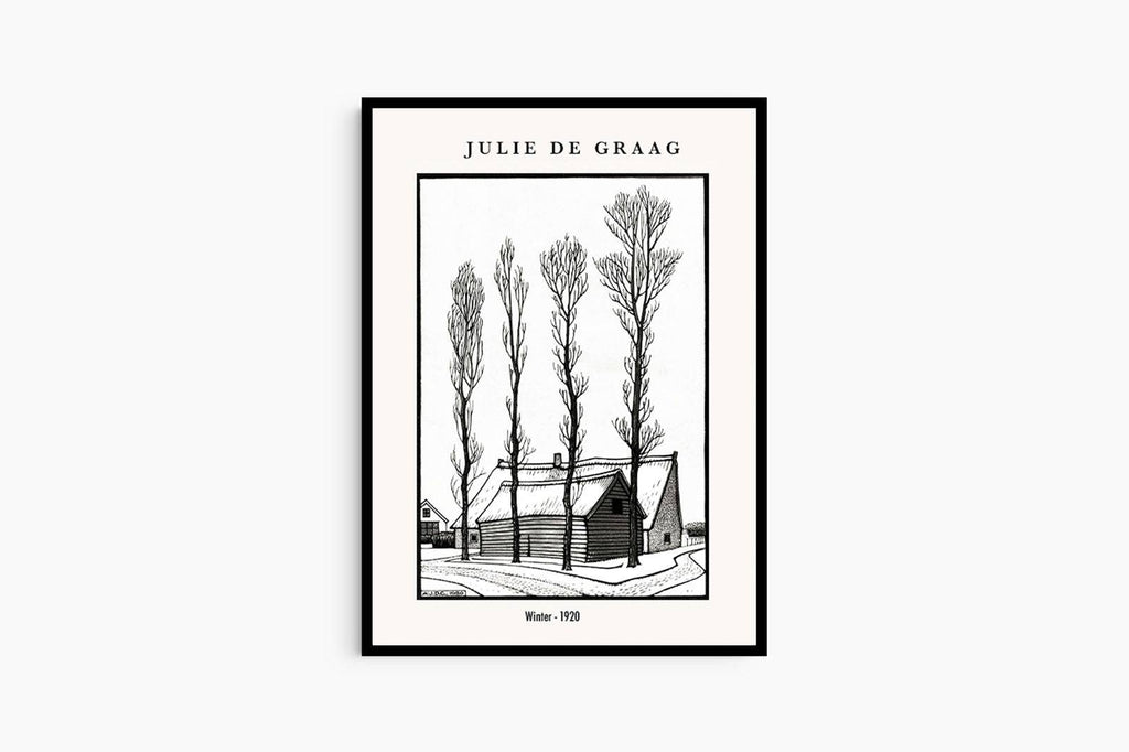"Julie de Graag - Winter Poster"