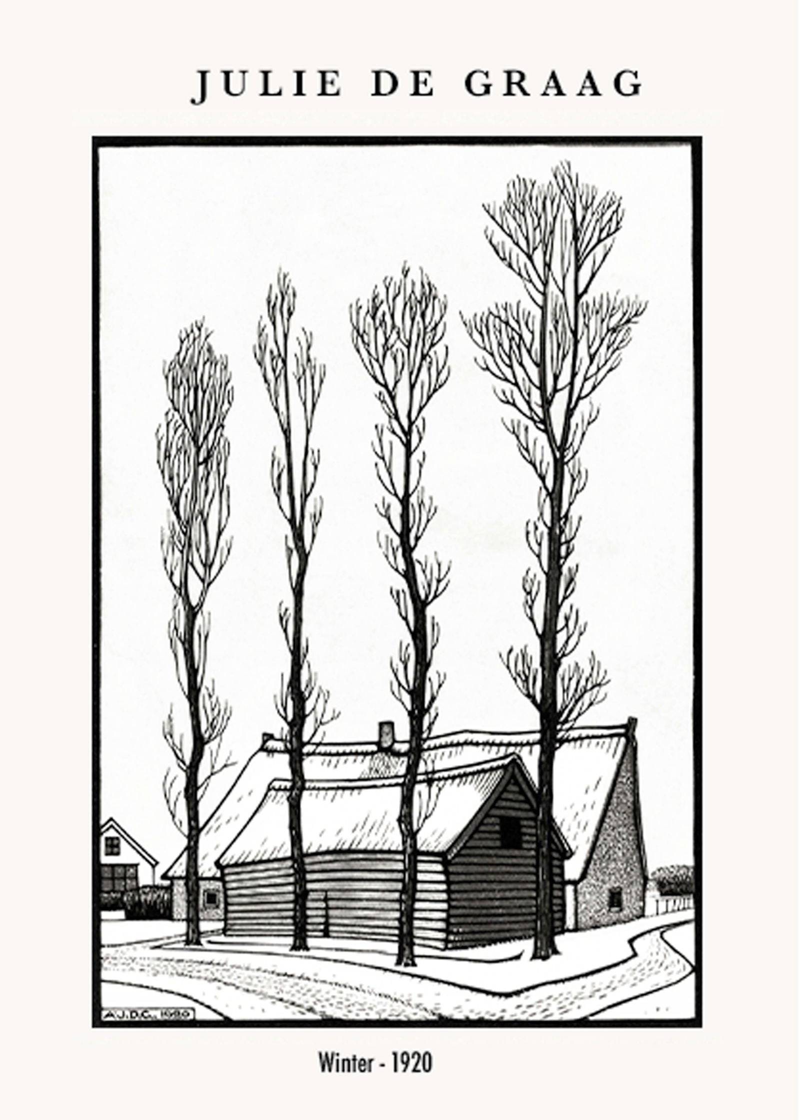 "Julie de Graag - Winter Poster"