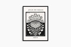 "Julie de Graag - Rose Bush Poster"
