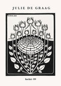 "Julie de Graag - Rose Bush Poster"