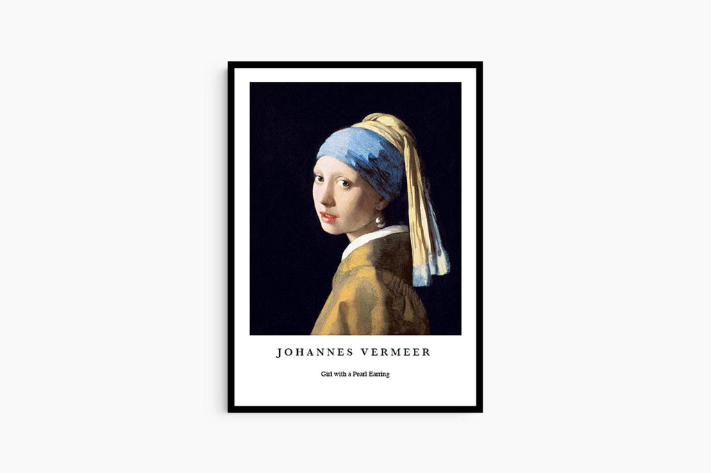 "Johannes Vermeer - Girl with a Pearl Earring Poster"