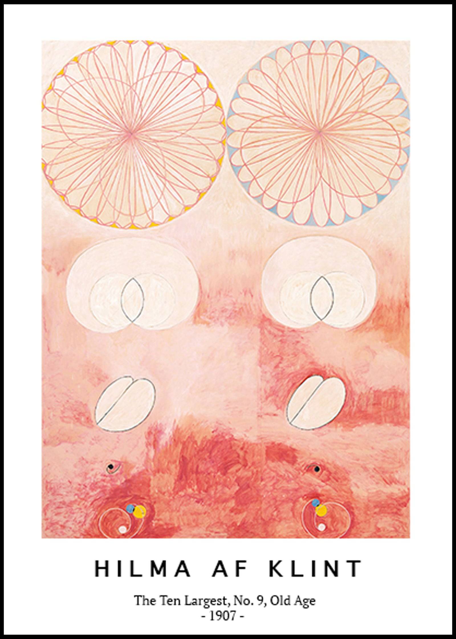 "Hilma af Klint - The Ten Largest No. 9 Poster"