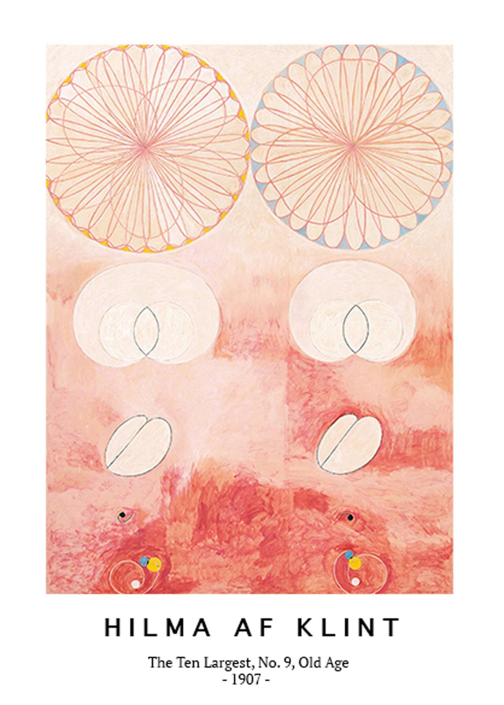 "Hilma af Klint - The Ten Largest No. 9 Poster"