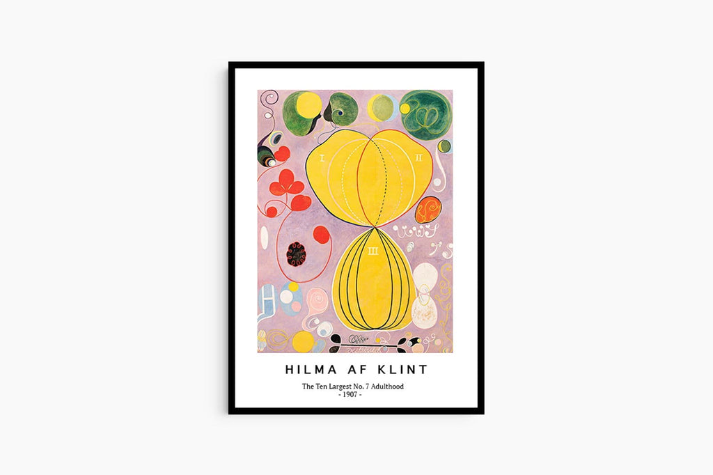 "Hilma af Klint - The Ten Largest No. 7 Adulthood Poster"