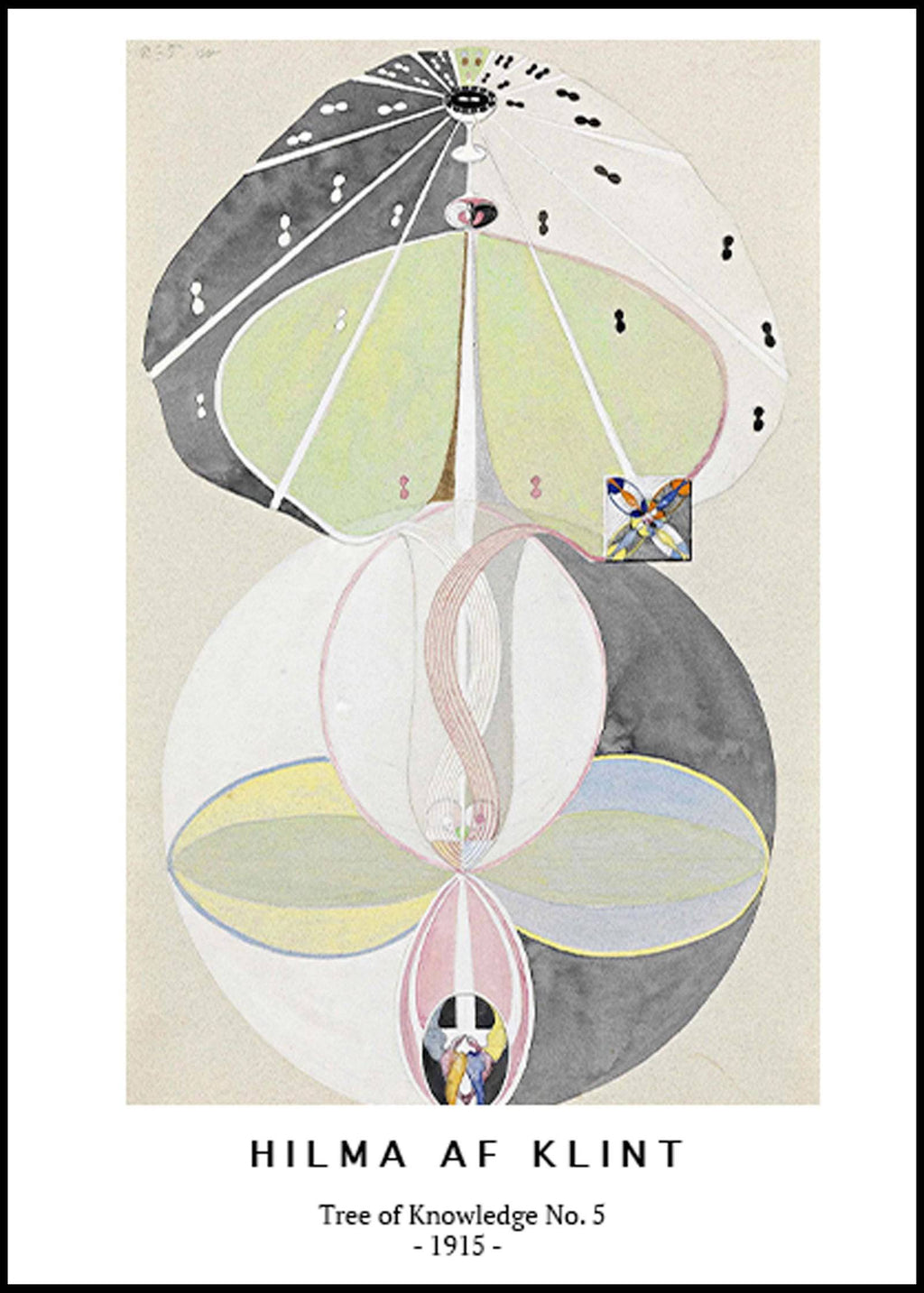 "Hilma af Klint - Tree of Knowledge No. 5 Poster"