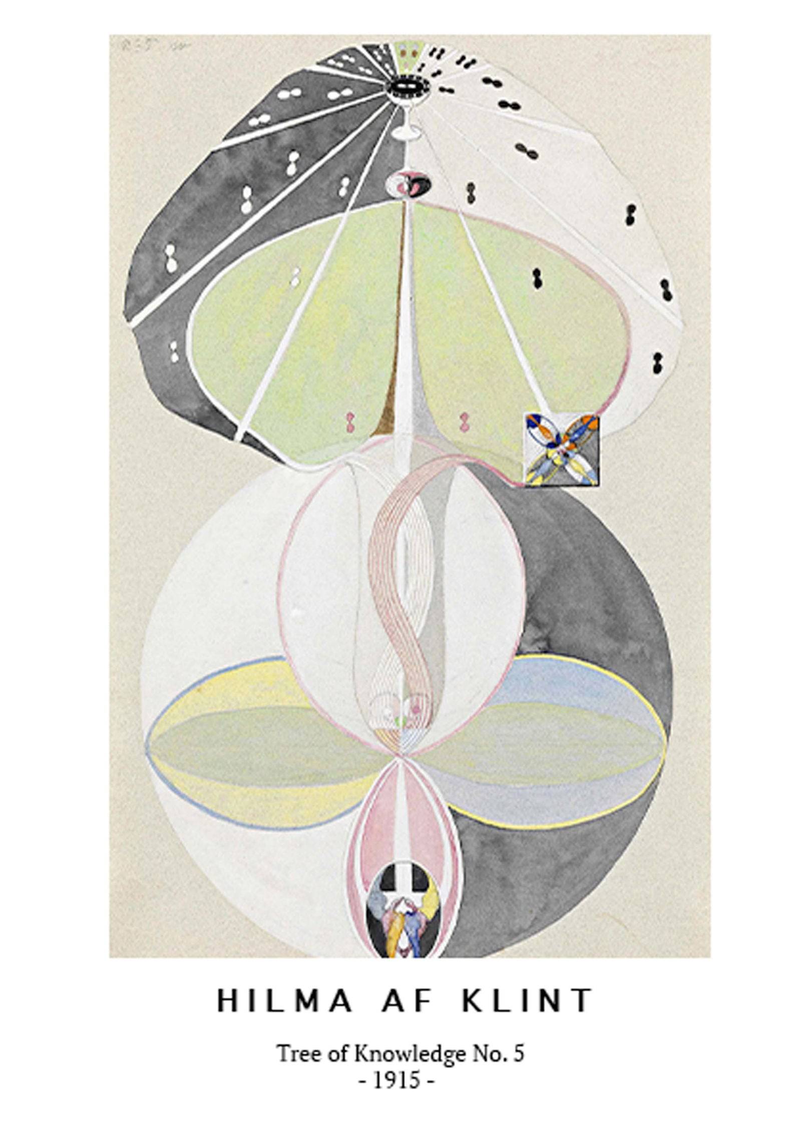 "Hilma af Klint - Tree of Knowledge No. 5 Poster"