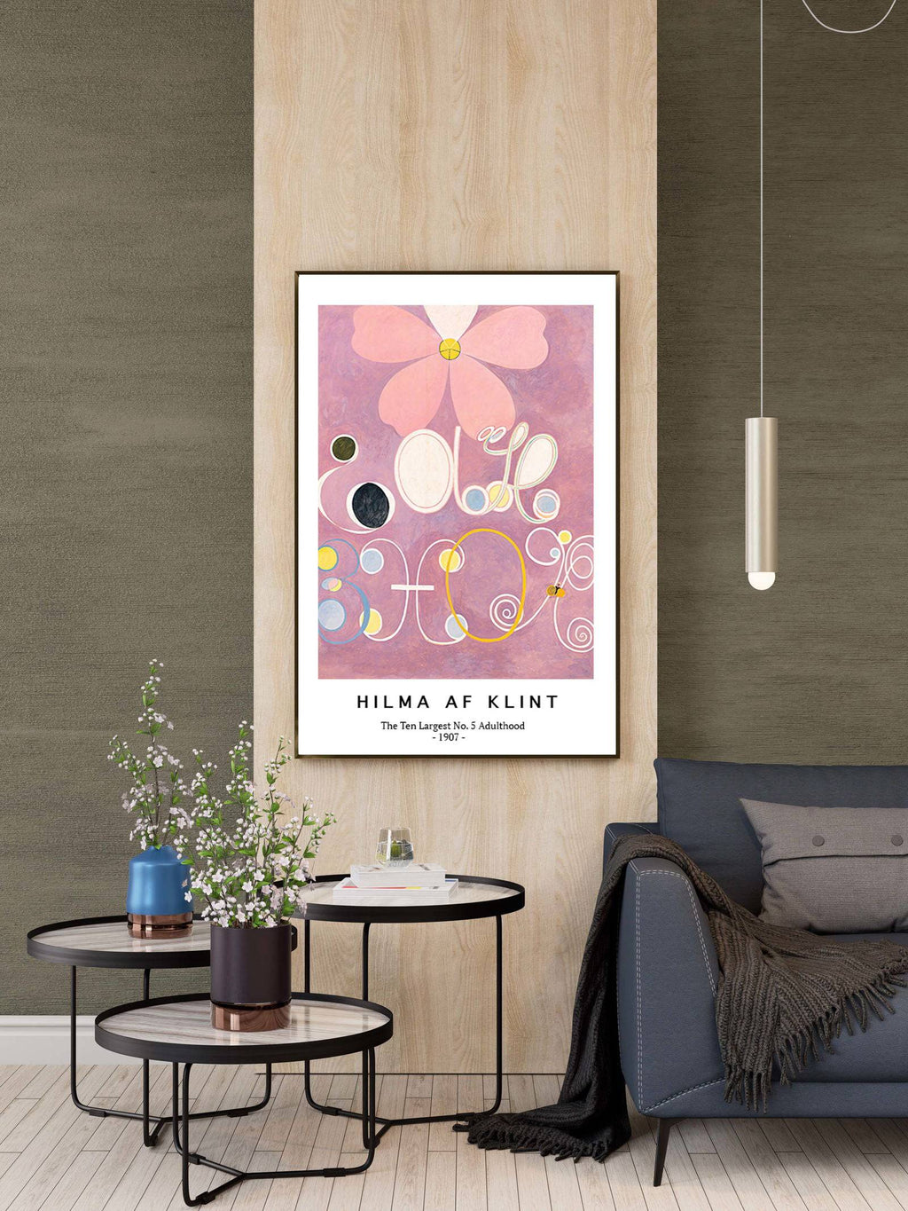 "Hilma af Klint - The Ten Largest No. 5 Adulthood Poster"